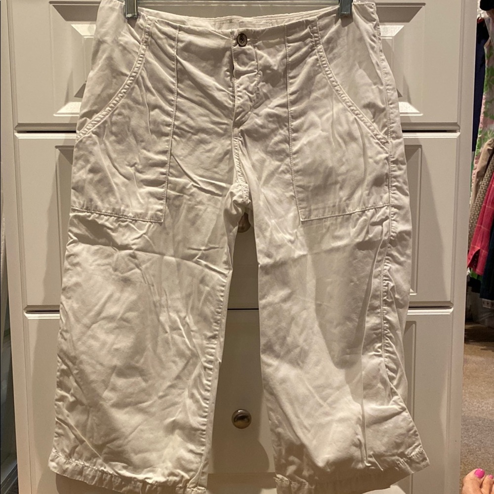 Paper Denim & Cloth Cream Capris